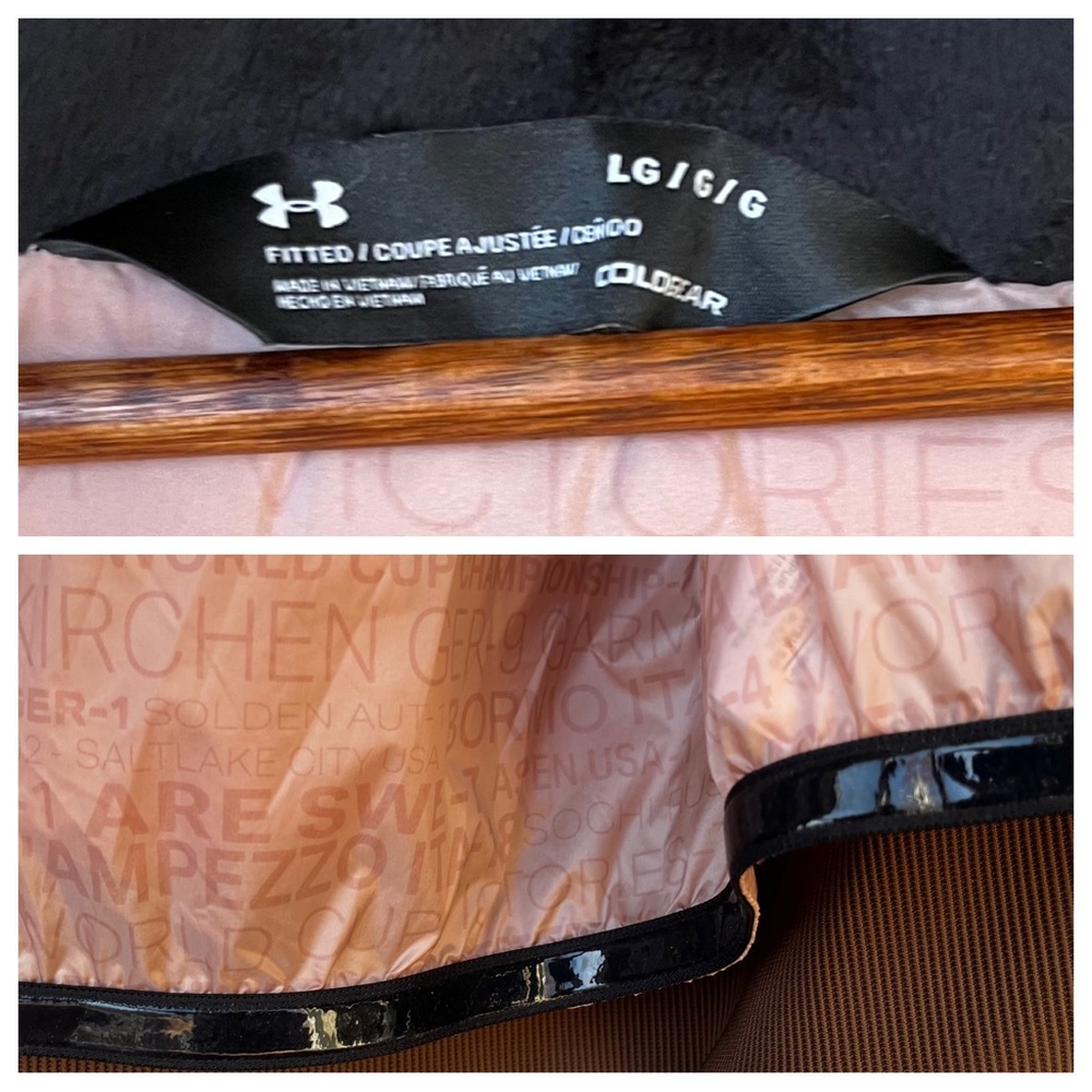 SOLD Limited Edition Under Armour/ Lindsey Vonn Bronze Maribor Down Ski Jacket - Picture 8 of 16